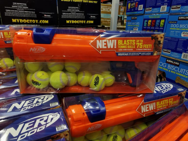Costco1488247NerfDog20BlasterDogToy12SqueakTennisBalls