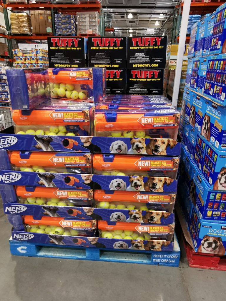 Costco1488247NerfDog20BlasterDogToy12SqueakTennisBallsall