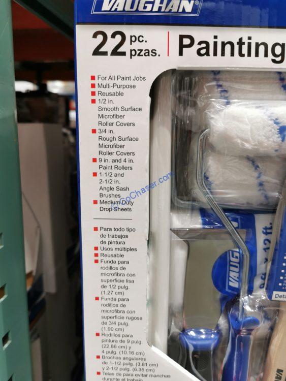Vaughan 22piece Paint Set CostcoChaser