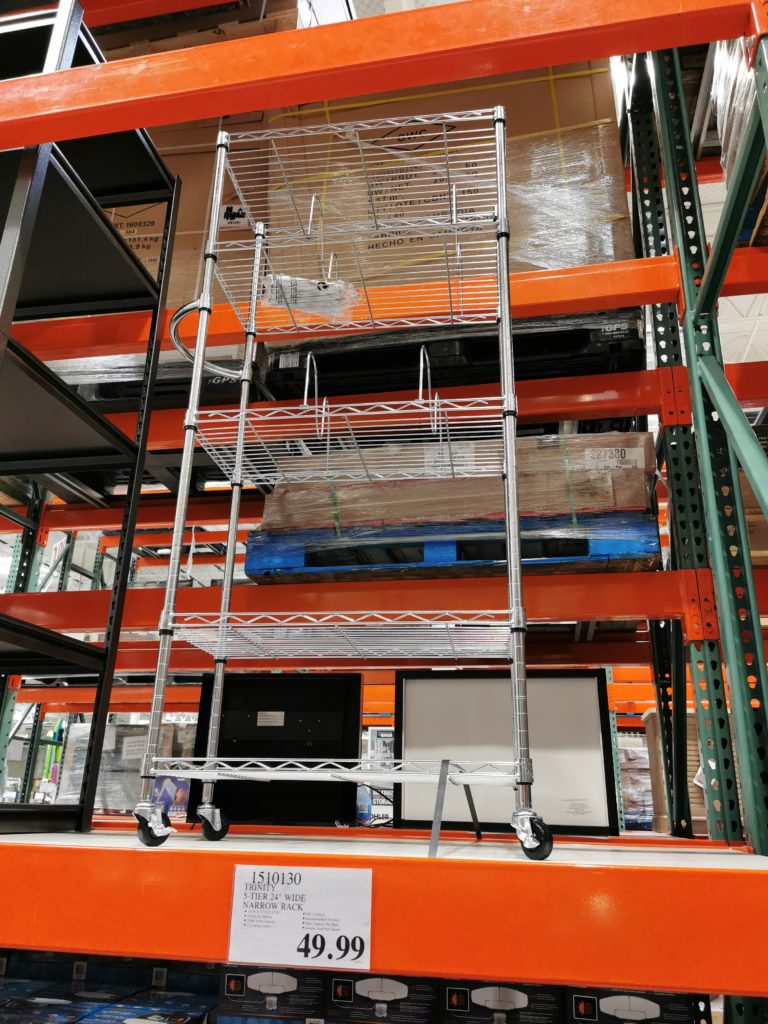 Trinity 5Tier 24” Wide Narrow Rack CostcoChaser