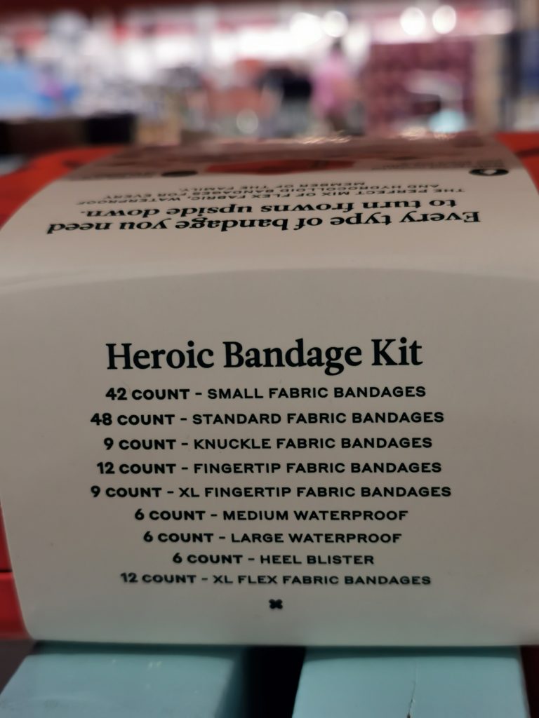 Costco1510698WellyHeroicBandageKititems CostcoChaser