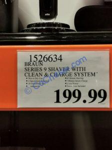 Costco-1526634-Braun-Series-9-Shaver-with-Clean-and-Charge-System-tag