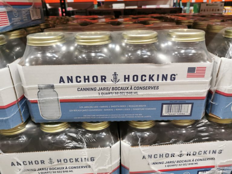 Anchor Hocking 1Quart Canning Jars CostcoChaser