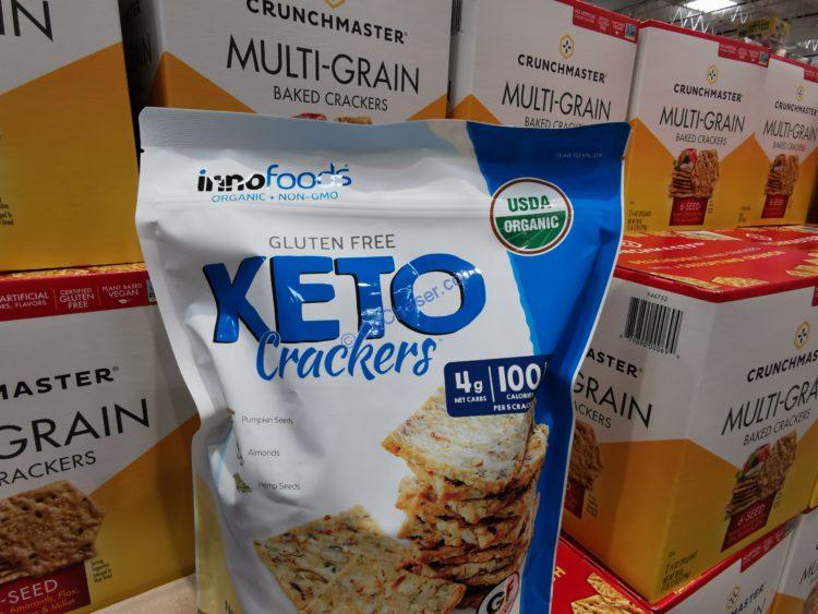 INNOFoods Organic KETO Cracker 16 Ounce Bag CostcoChaser