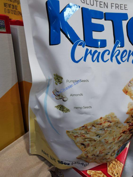 INNOFoods Organic KETO Cracker 16 Ounce Bag CostcoChaser