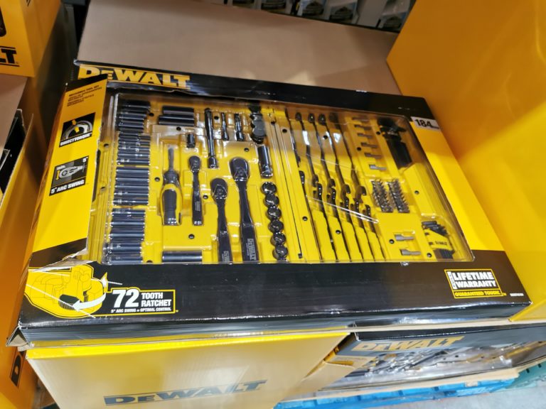 Dewalt 184 PC Mechanic Tool Set CostcoChaser