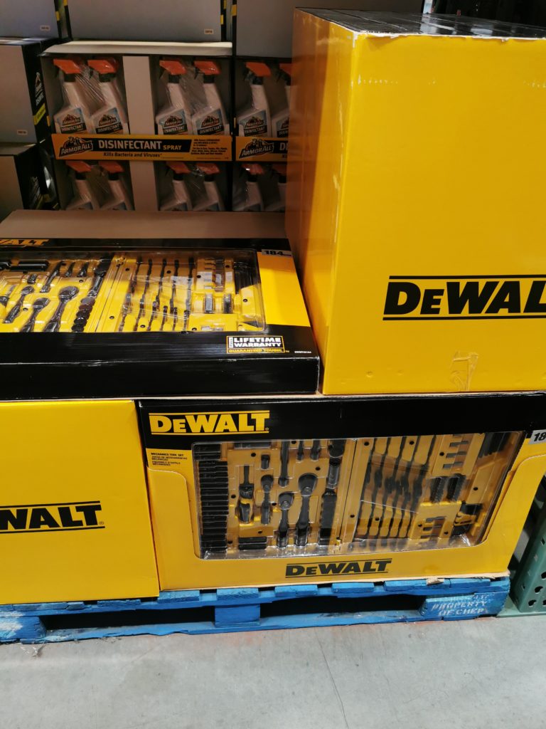Costco1841840Dewalt184PCMechanicToolSetall CostcoChaser