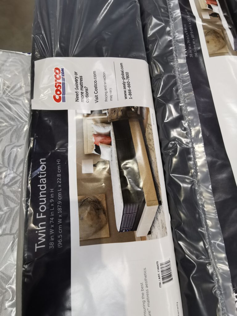 Costco1160470SealyPosturepedicTwinFoundation1 CostcoChaser