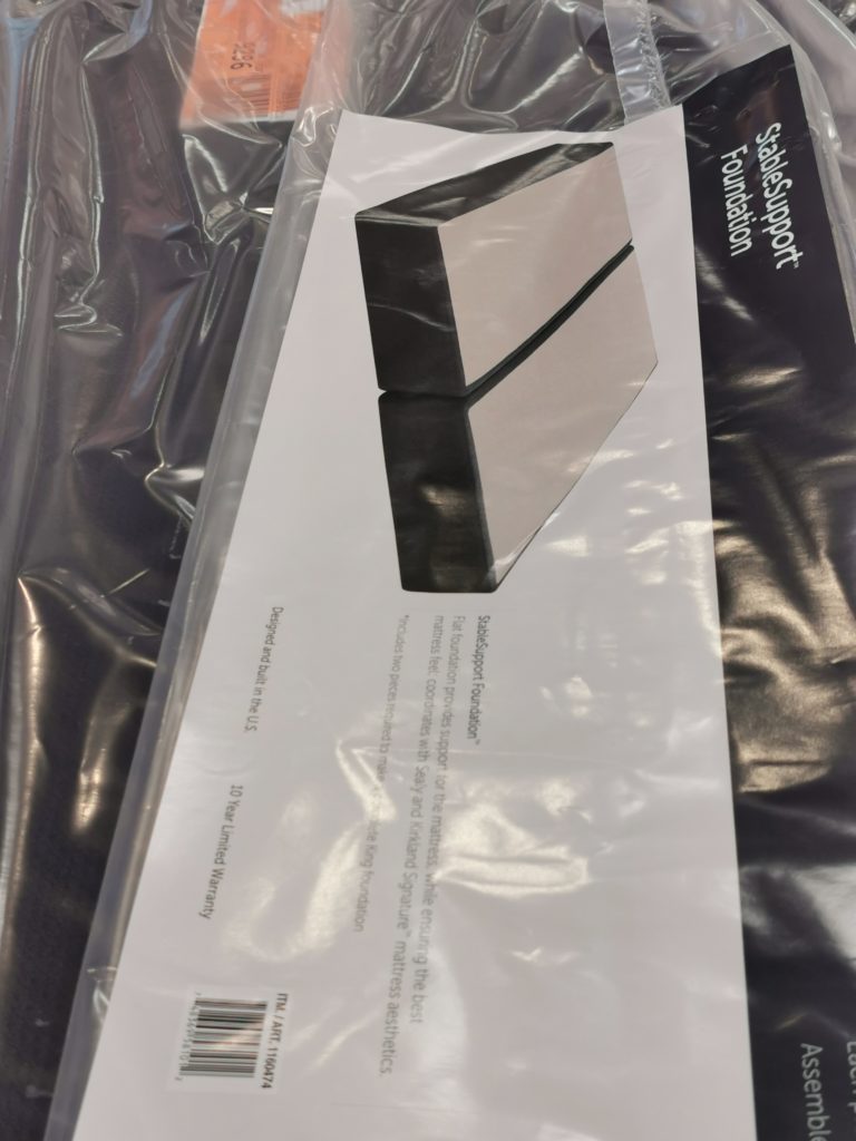 Sealy Posturepedic King Foundation only CostcoChaser