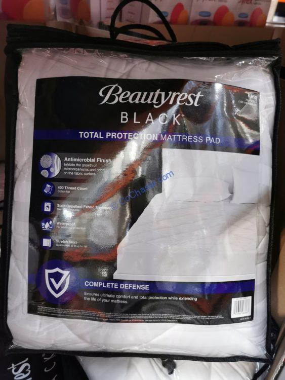 Beautyrest Black Total Protection Mattress Pad, King or Queen