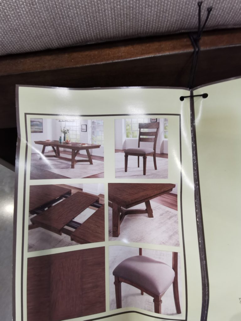 Costco1356511CraftMainBrookwood9pieceDiningSet6 CostcoChaser