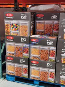 Costco-1371832-OXO-SoftWorks-9-Piece-POP-Container-Set-all