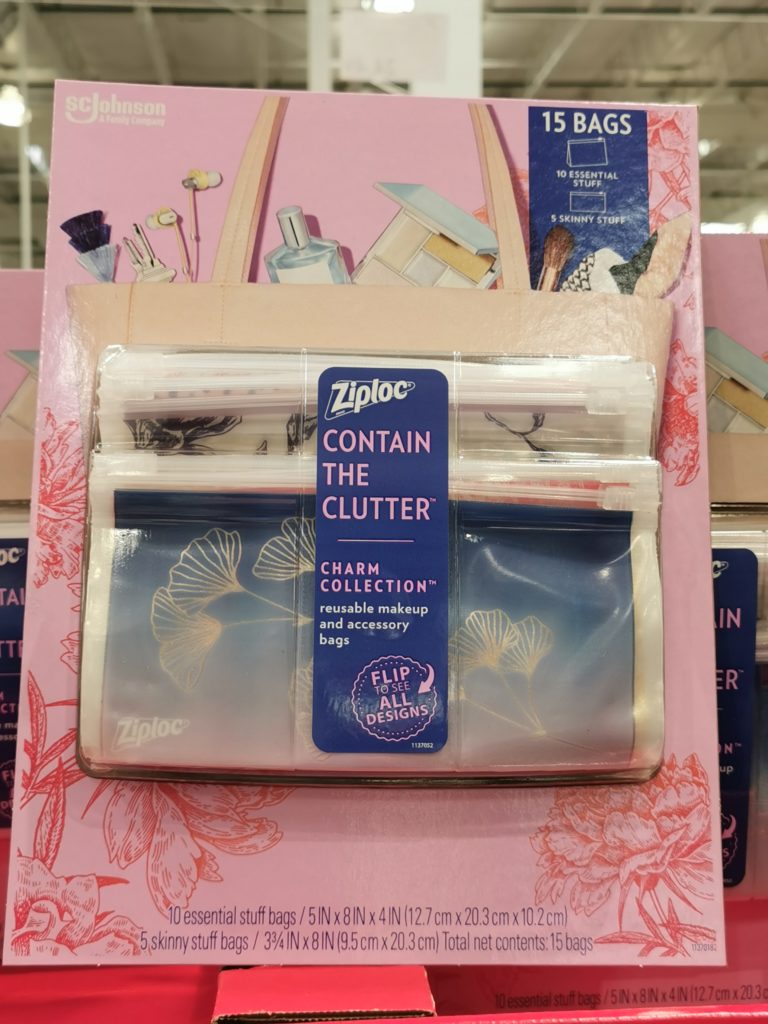 Ziploc Makeup Bag 15 CT CostcoChaser