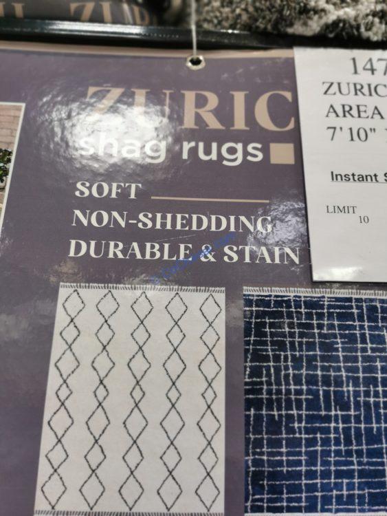 Zurich Area Rug 7’10” x 10’ CostcoChaser