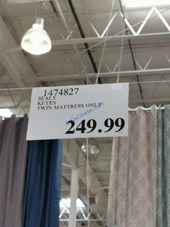 Costco1474827SealyKeyesTwinMattresstag CostcoChaser