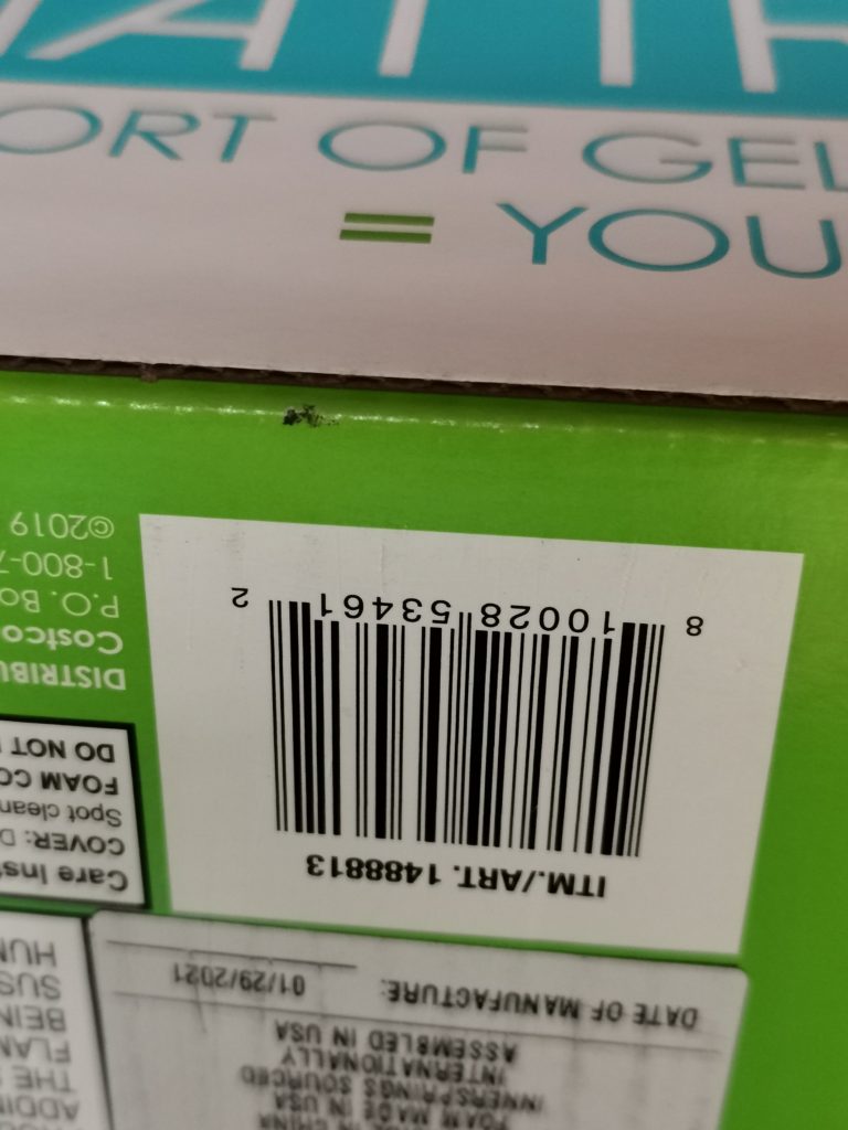 Costco14888141488813Harmony3layerGelFoamMicrocoilCooling