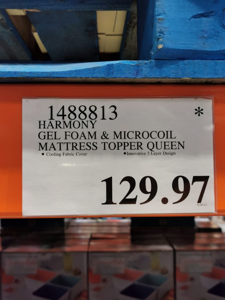 Costco14888141488813Harmony3layerGelFoamMicrocoilCooling