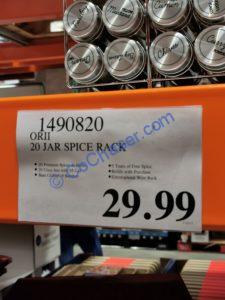 Costco-1490820-ORII-20-Jar-Spice-Rack-tag