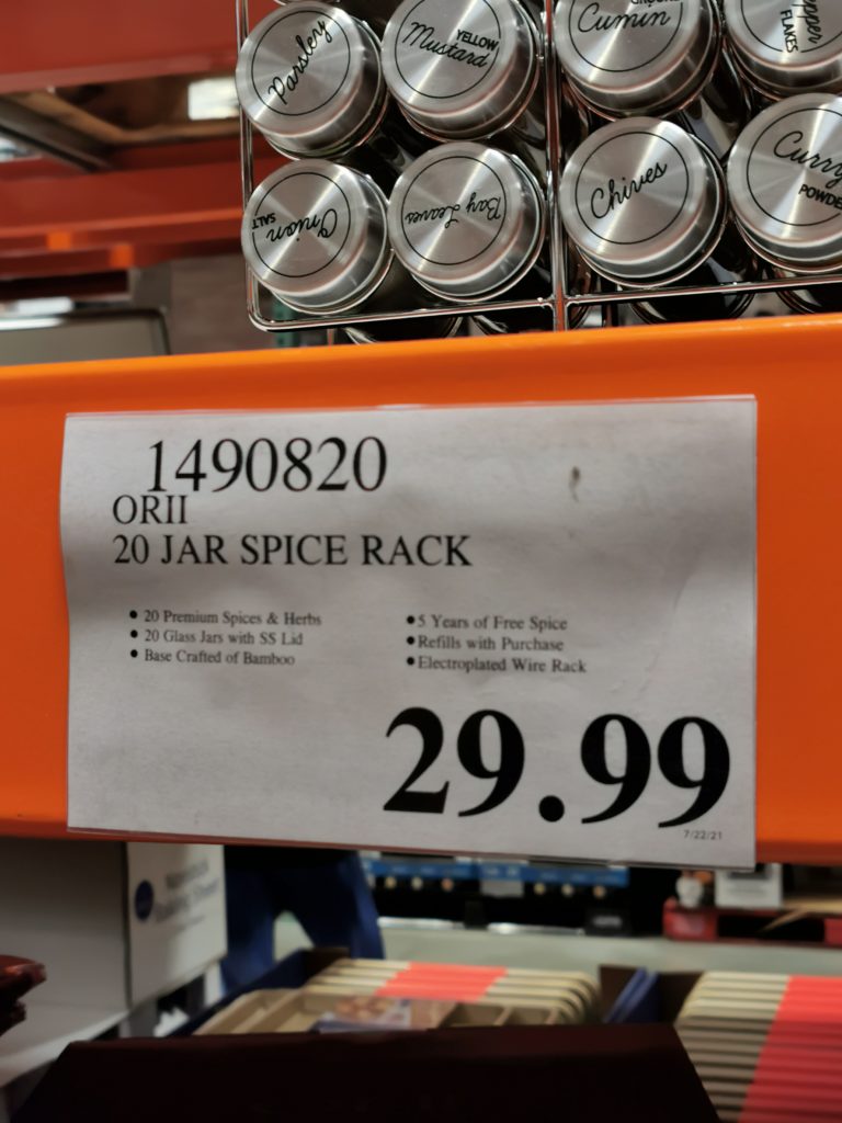 Costco1490820ORII20JarSpiceRacktag CostcoChaser