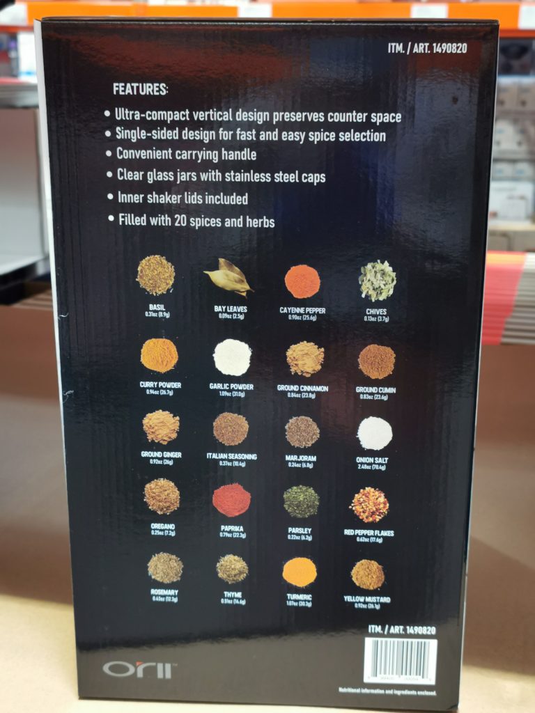 Costco1490820ORII20JarSpiceRack3 CostcoChaser