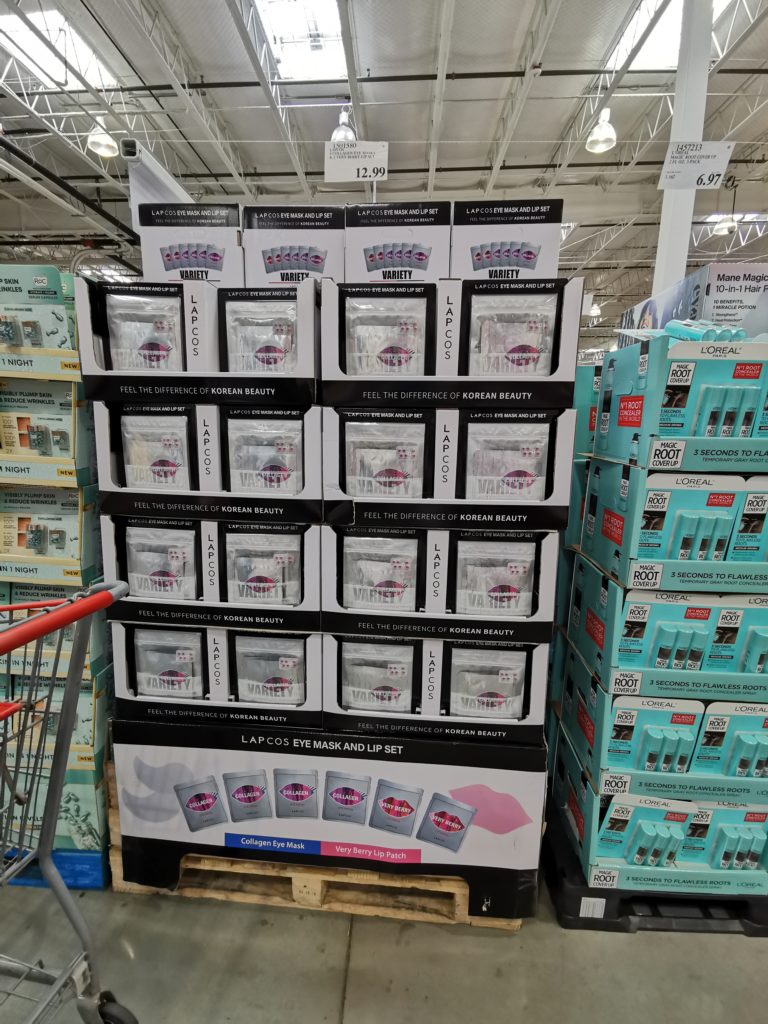 Costco1501580LAPCOSCollagenEyeMasksLipSetall CostcoChaser