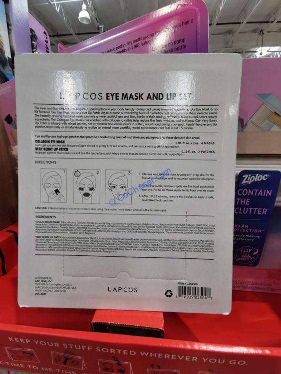 Costco1501580LAPCOSCollagenEyeMasksLipSet3 CostcoChaser
