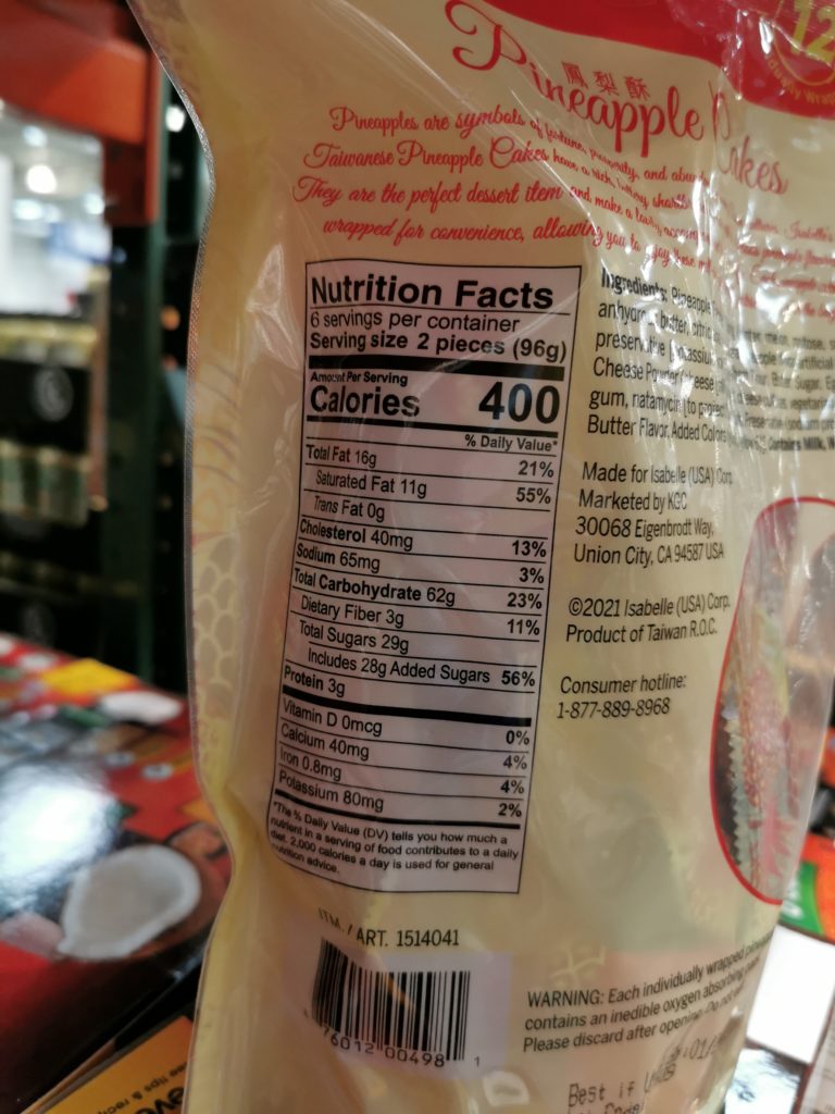 Costco1514041IsabellePineappleCakechart CostcoChaser