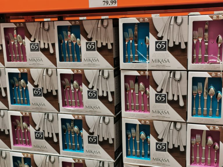 Costco1530404Mikasa65 PieceFlatwareall CostcoChaser