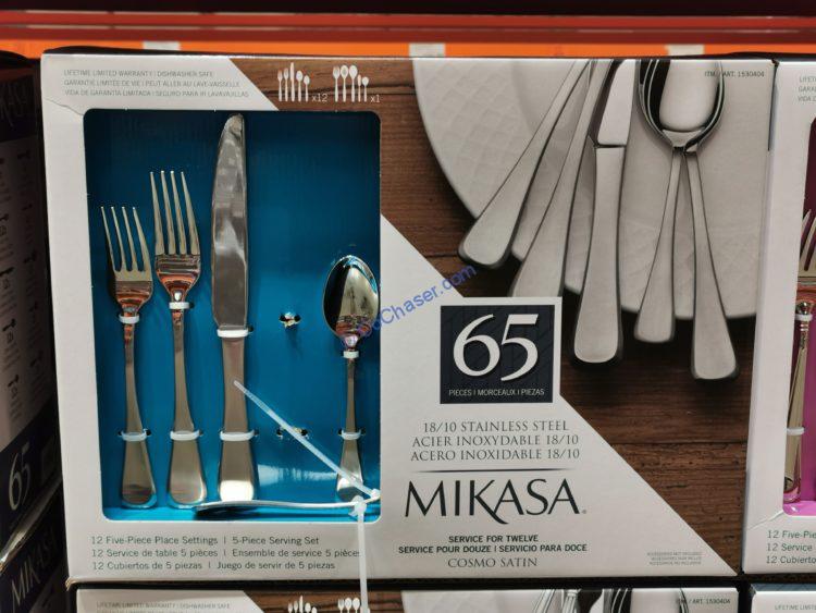 Costco1530404Mikasa65 PieceFlatware1 CostcoChaser