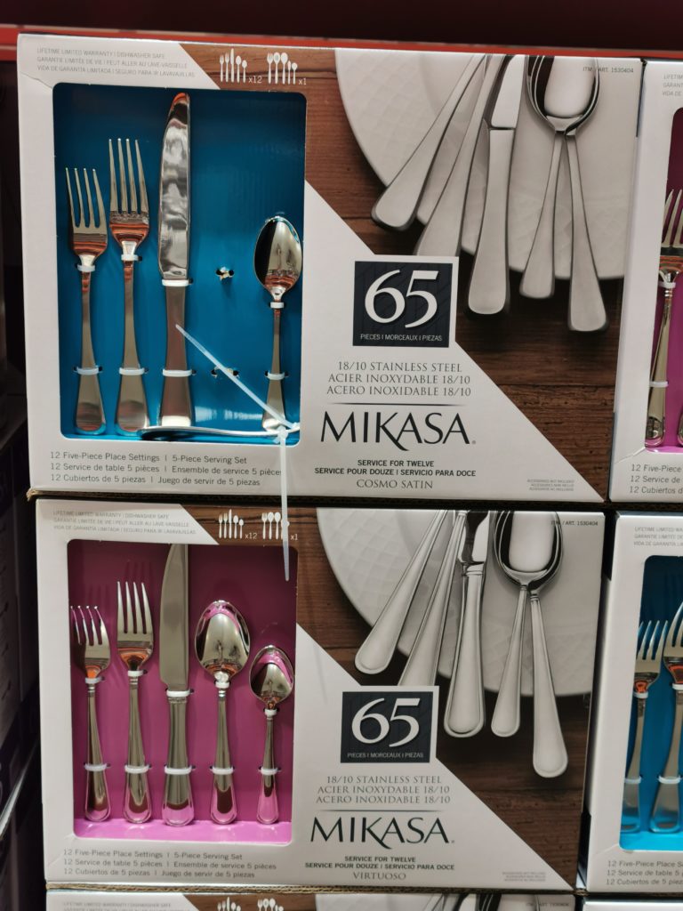 Costco1530404Mikasa65 PieceFlatware3 CostcoChaser