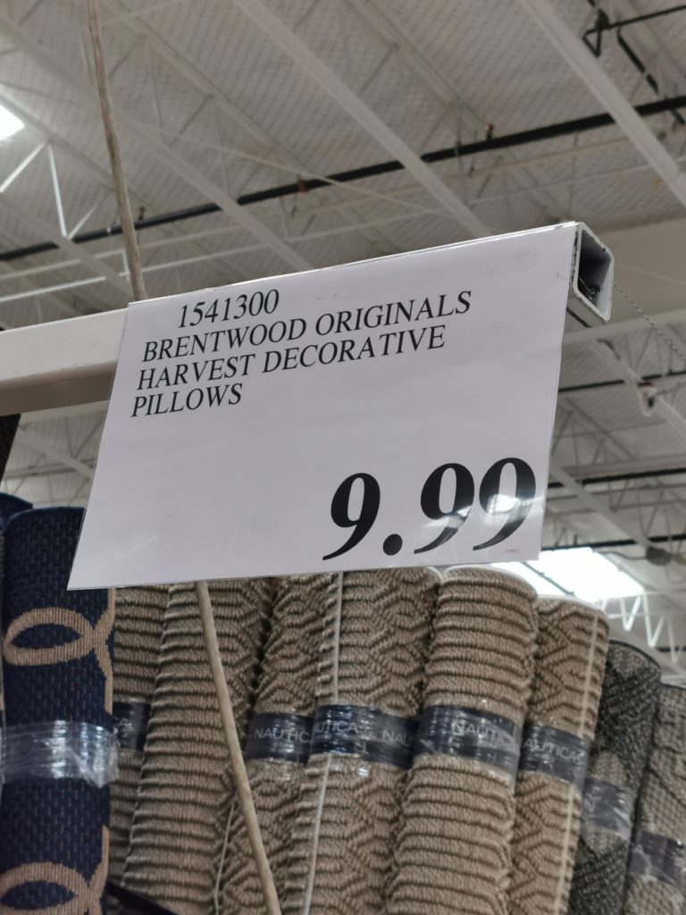 Costco1541300 BrentwoodOriginalsHarvestDecorativePillowstag