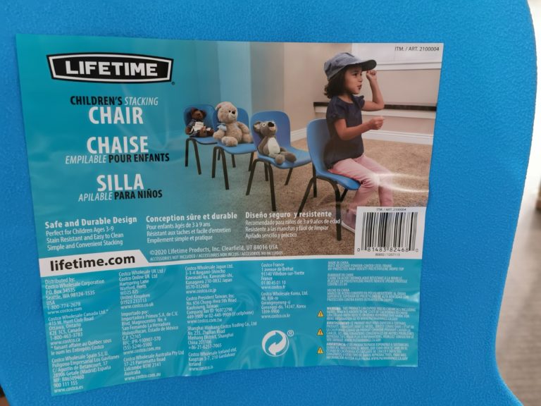 Costco2100004LifetimeProductsKidsStackingChair1 CostcoChaser