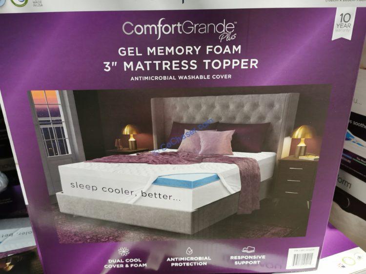 Novaform Comfortgrande Mattress Topper, King or Queen