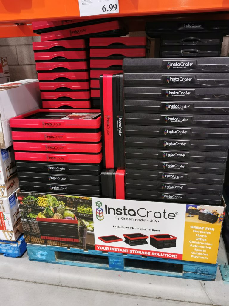 Instacrate Collapsible 12 Gallon Storage Bin CostcoChaser