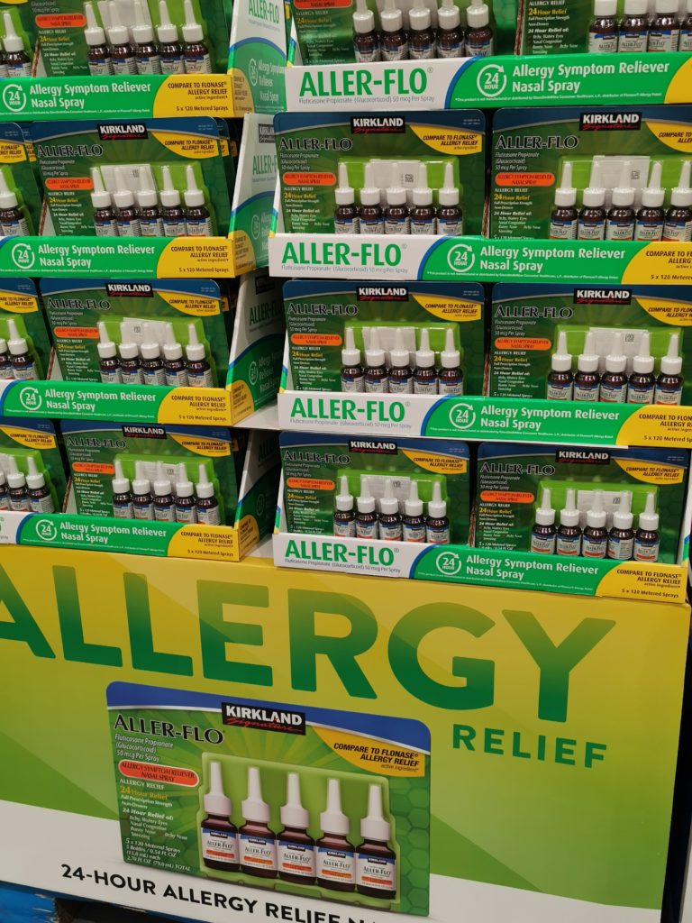 Costco1028472KirklandSignatureAllerFloNasalSprayall CostcoChaser