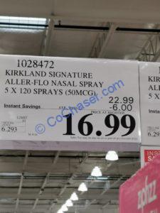 Costco-1028472-Kirkland-Signature-Aller-Flo-Nasal-Spray-tag