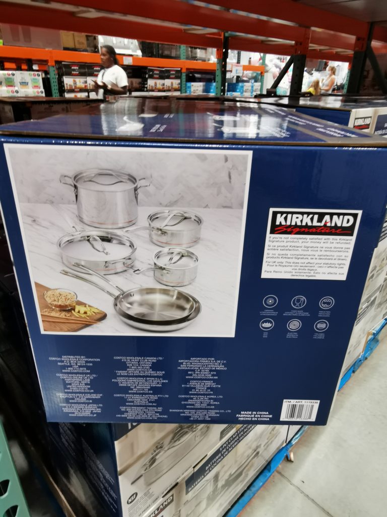 Costco1119338KirklandSignature10piece5plyCookwareSet4