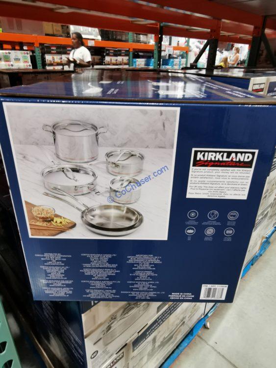 Kirkland Signature 10piece 5ply Cookware Set CostcoChaser