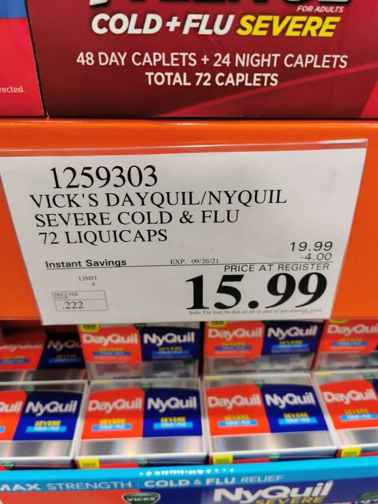 Costco1259303VicksSevereDayQuilNyQuilCoughColdFluRelieftag