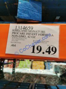 Costco-1314659-Kirkland-Signature-ProCare-Non-GMO-Infant-Formula-tag