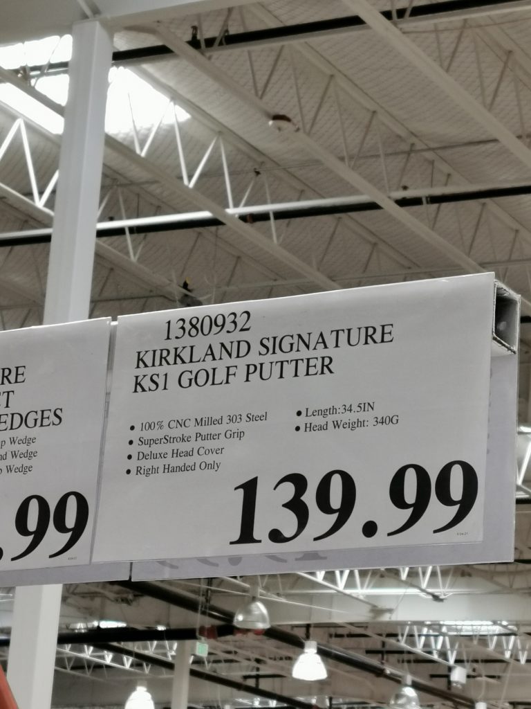 Costco1380932KirklandSignatureKS1GolfPuttertag CostcoChaser
