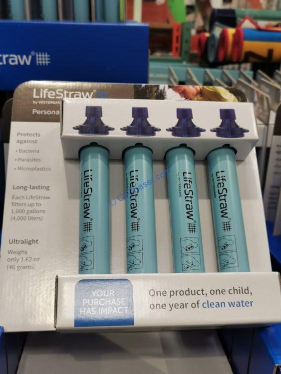 LifeStraw Personal Water Filter 4-Pack