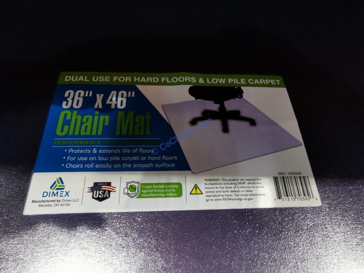 Costco1483048DimexClearChairMat CostcoChaser