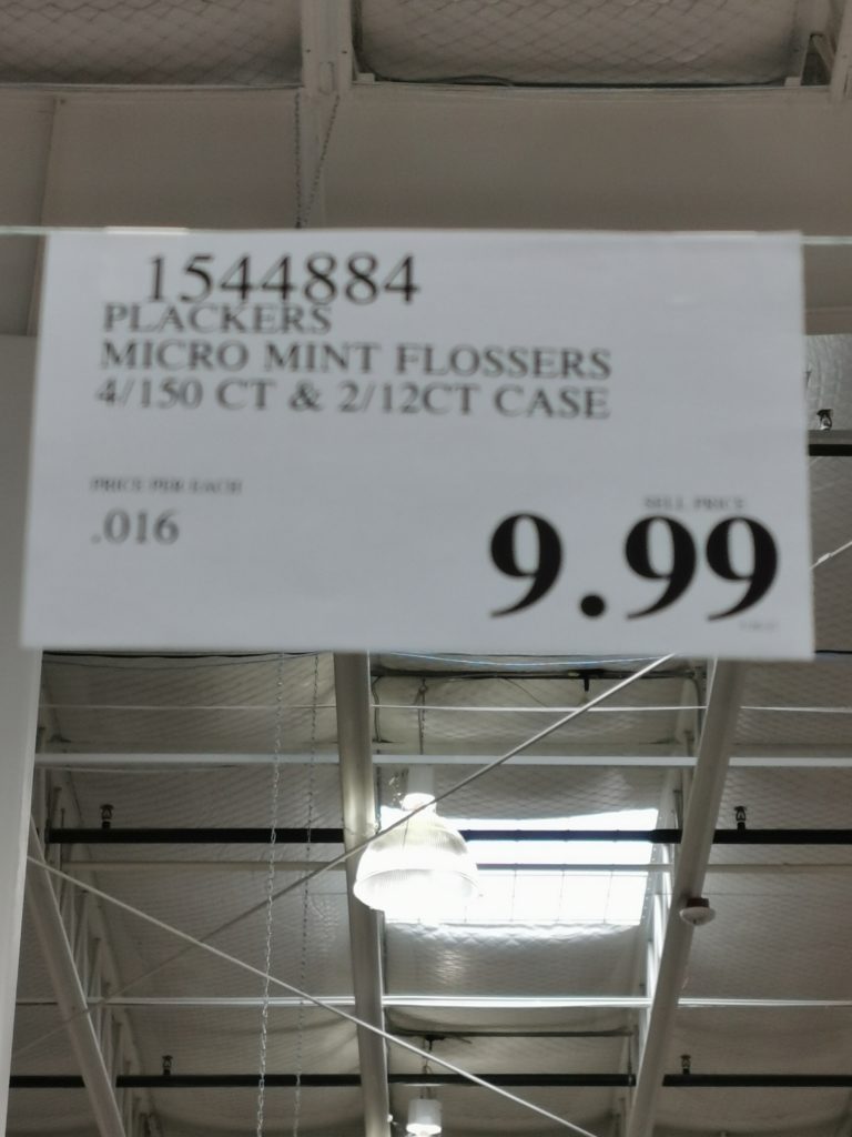 Costco1544884PlackersMicroMintDentalFlosserstag CostcoChaser