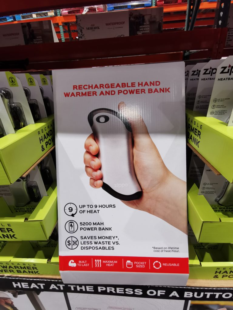 Zippo HeatBank 9S Rechargeable Hand Warmer/Power Bank CostcoChaser