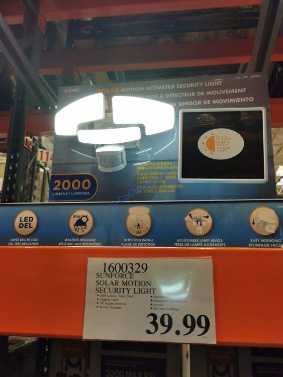 Costco-1600329-Sunforce-Solar-Motion-Security-Light