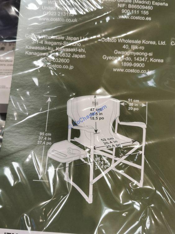 Costco2000529TimberRidgeERGOFrameDirectorChairsize CostcoChaser