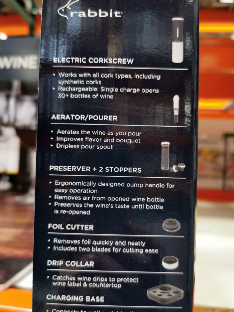 Costco4163384RabbitElectricWineOpener8PieceSet4 CostcoChaser