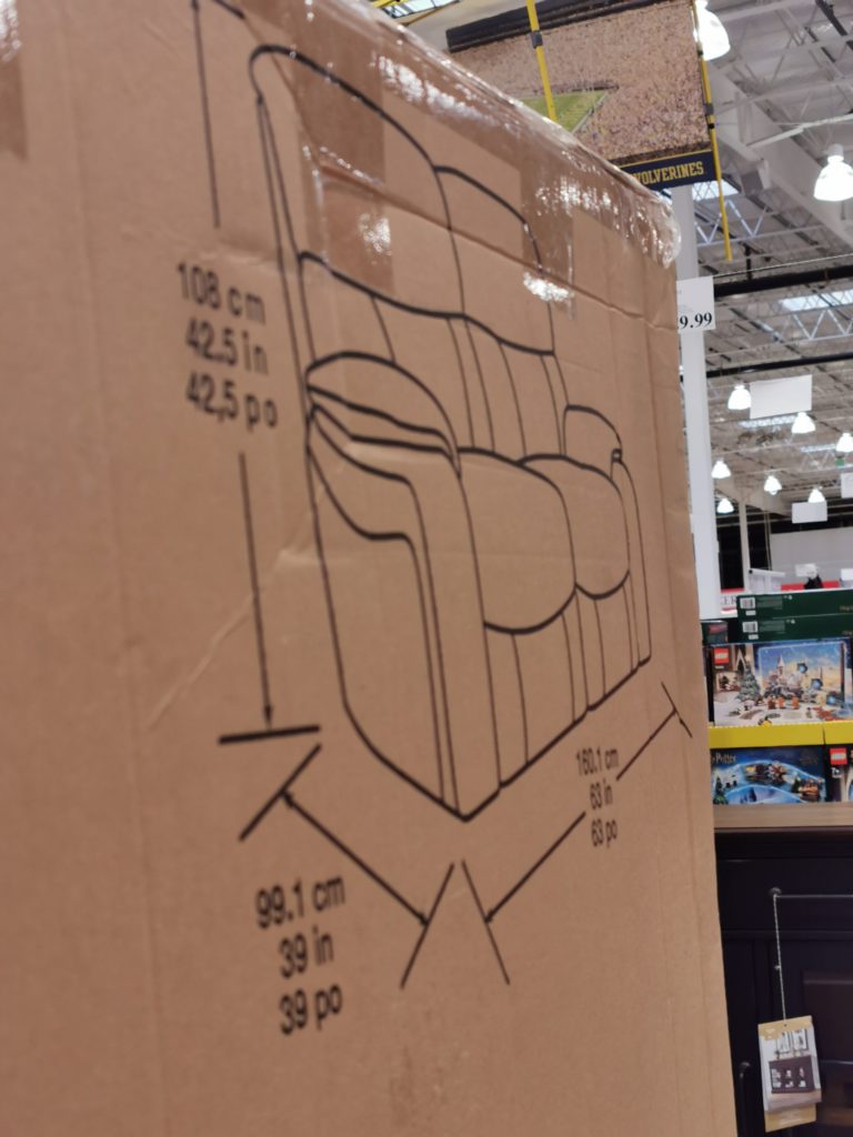 Costco1441838NorthridgeHomeFallonLeatherPowerRecliningLoveseat