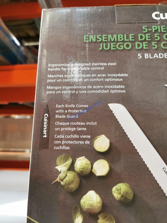 Cuisinart Elite Series 5Piece Stainless Steel Knife Set CostcoChaser